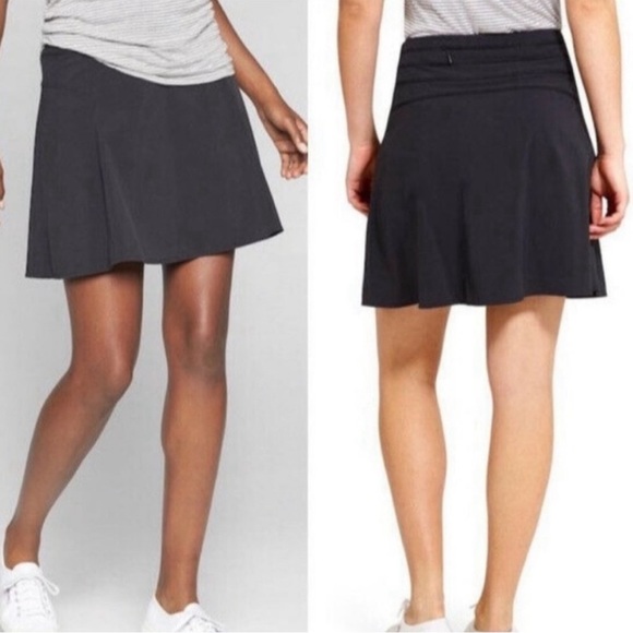 Athleta all day skort in GUC; black, size 8 tall - Picture 1 of 7